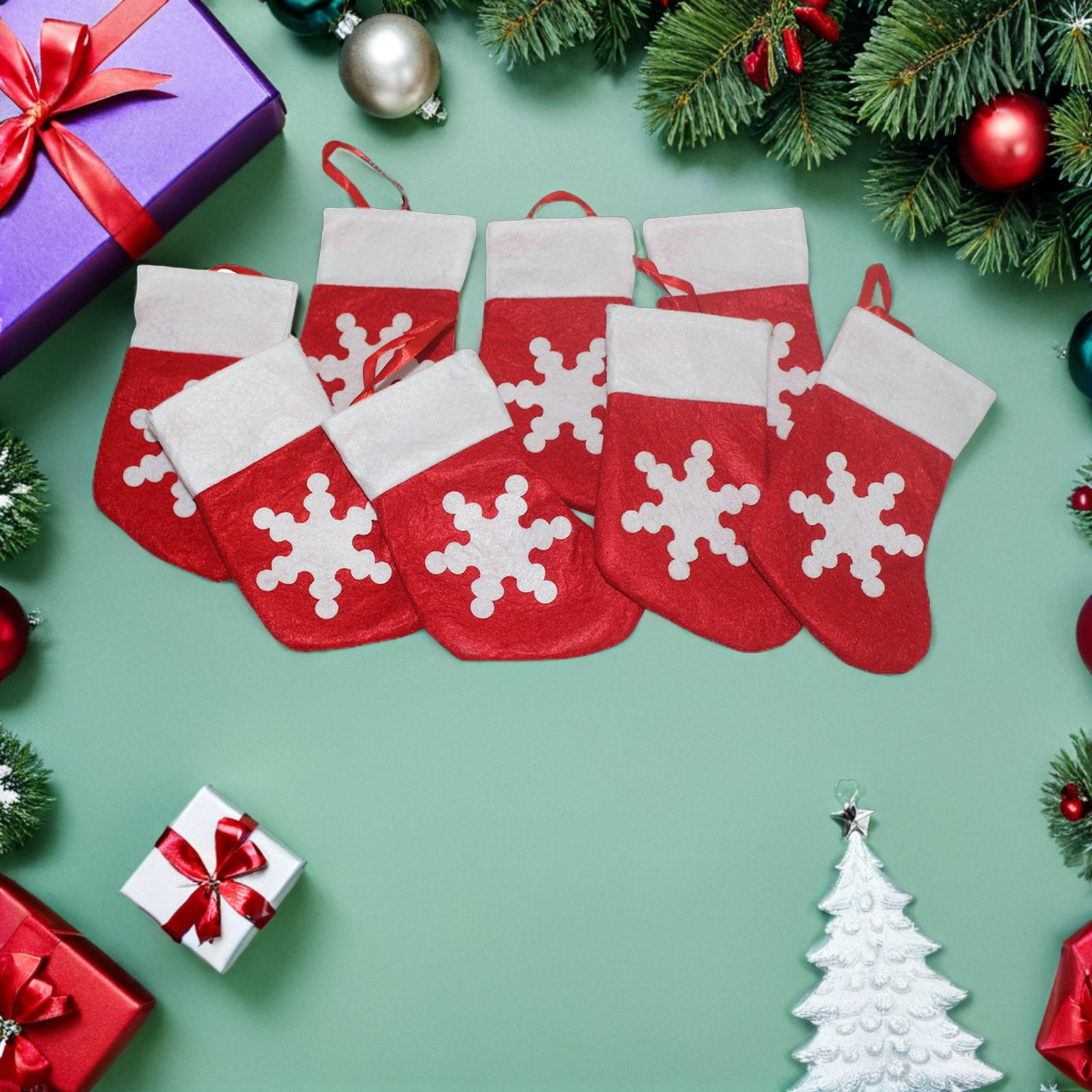 24 Stück Kleine Weihnachtsstrü – Christmas Stocking Hanging Bewertung und Preis