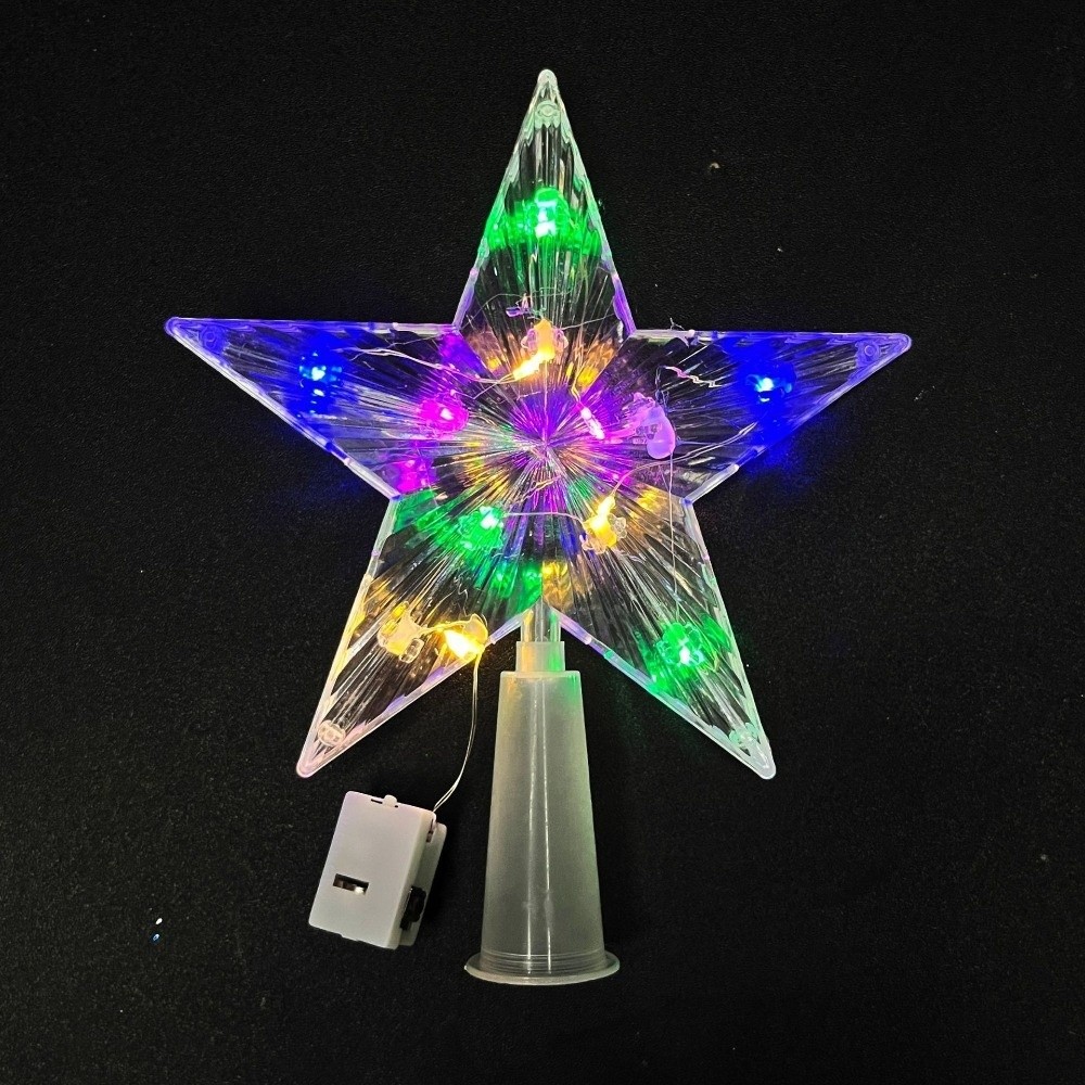 Neue Beleuchtete Stern Weihnac – Star Tree Topper Bewertung und Preis