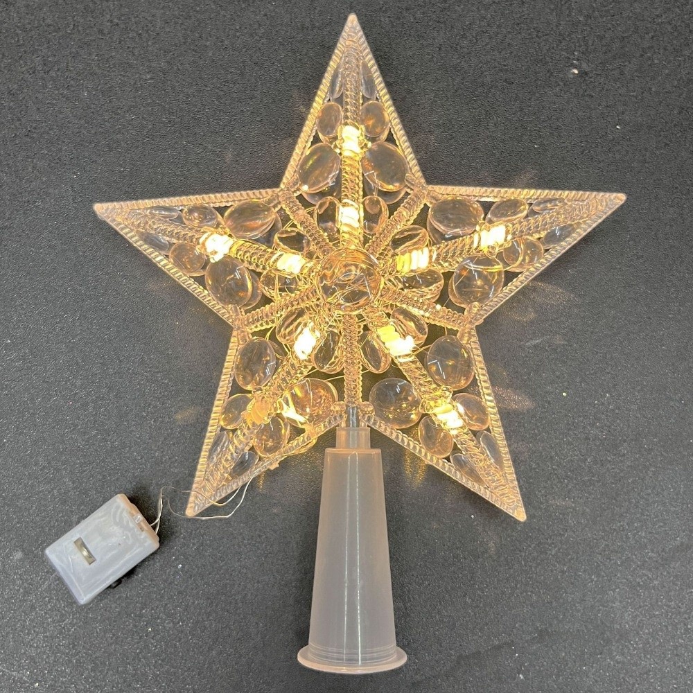 Neue Beleuchtete Stern Weihnac – Star Tree Topper Bewertung und Preis