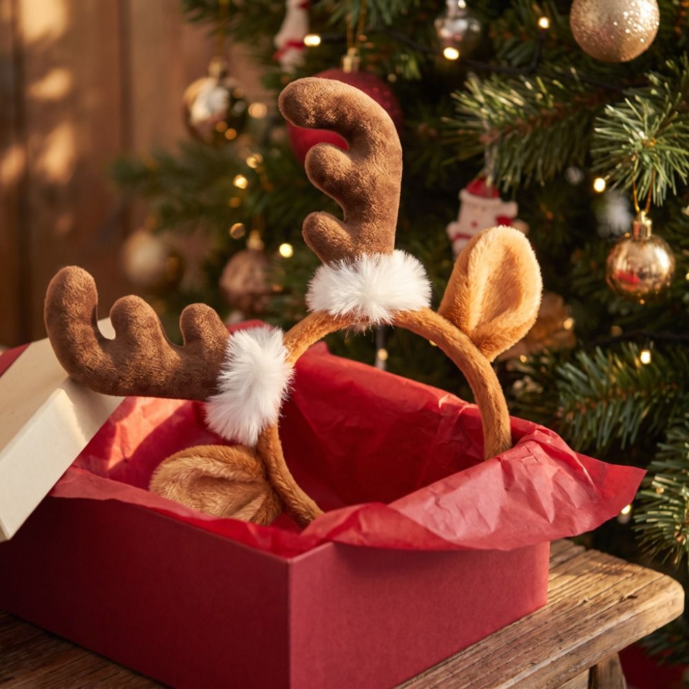 Plüsch-Haarreif mit Hirschgewe – Reindeer Antlers Headband Bewertung und Preis