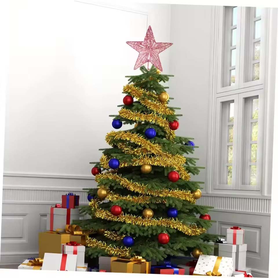 Weihnachts-Pentagon-Spitzenste – Star Tree Topper Bewertung und Preis