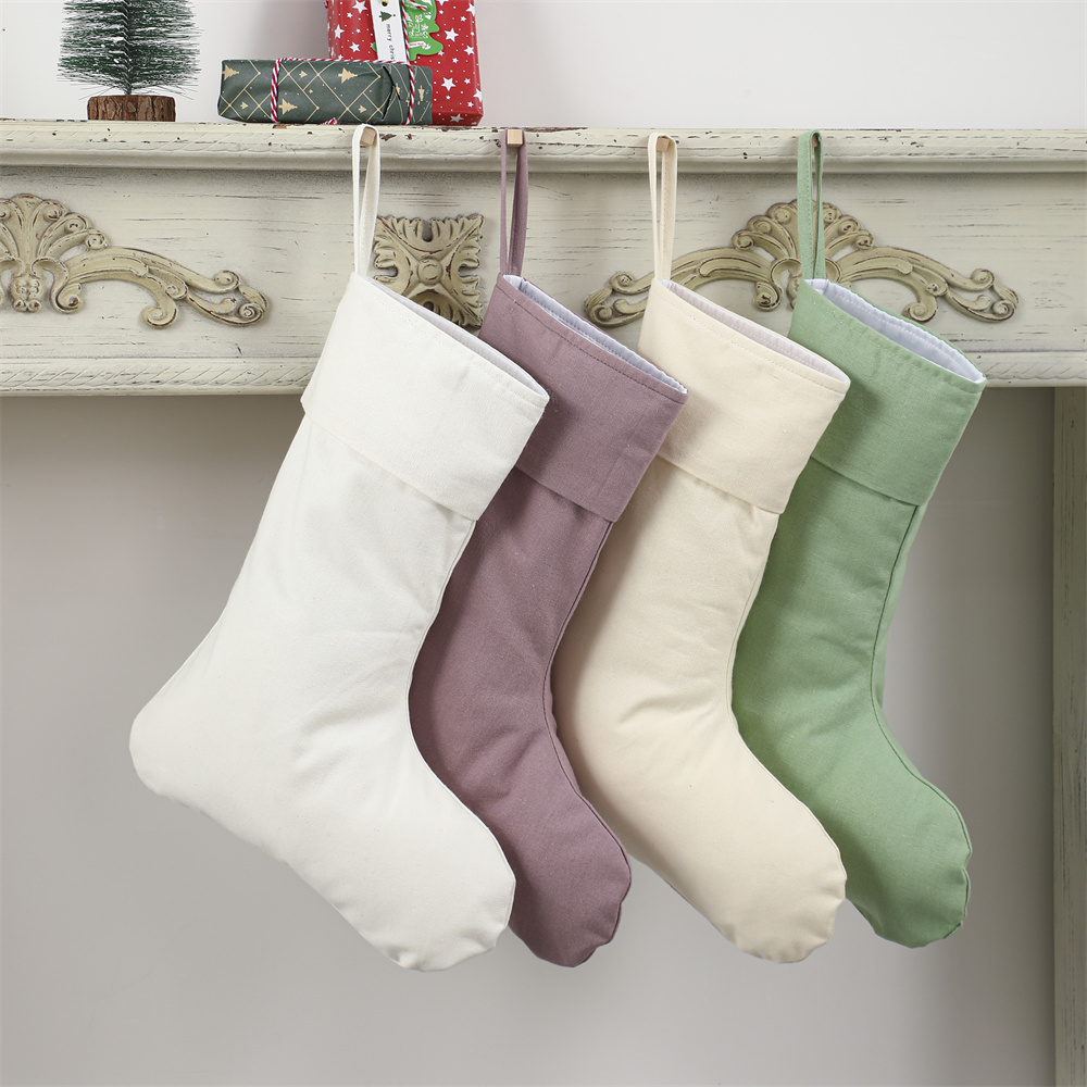 Leinen-Weihnachtsstrumpf, Natü – Christmas Stocking Hanging Bewertung und Preis