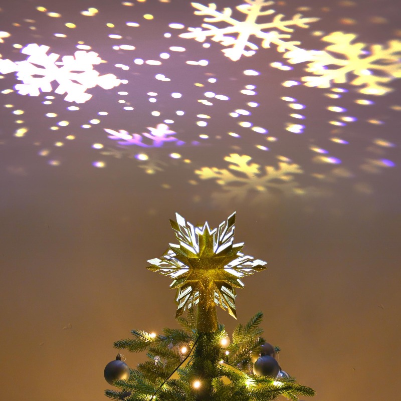 LED-Projektionsbaumspitze, Ste – Star Tree Topper Bewertung und Preis