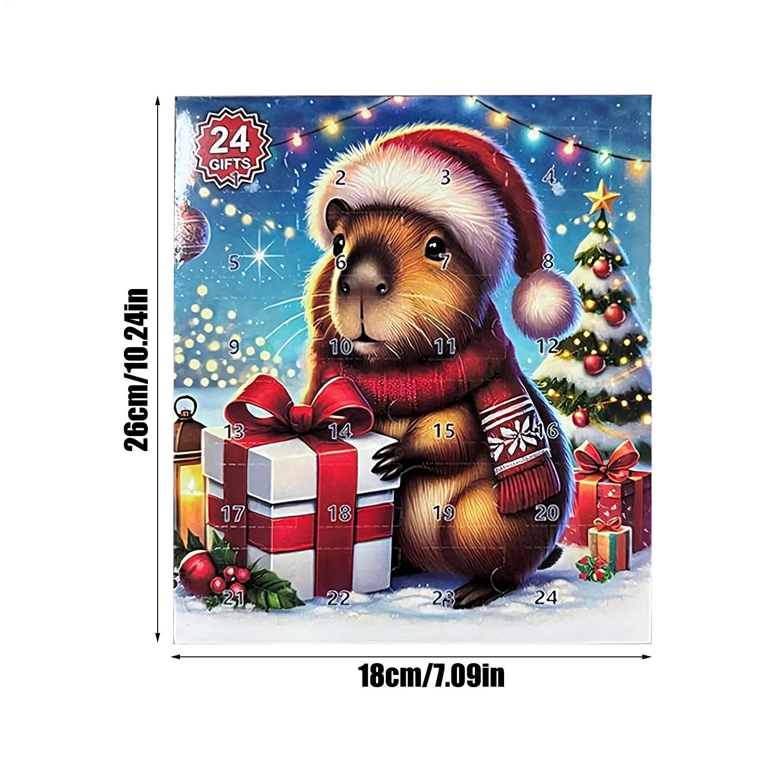 New Capybara Christmas Countdo – Advent Calendar Gift Bewertung und Preis
