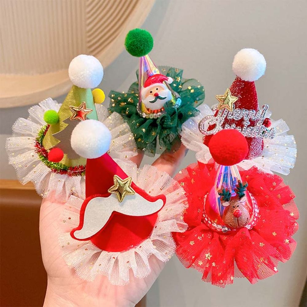 Süße Stern Weihnachten Haarspa – Santa Hat Plush Bewertung und Preis