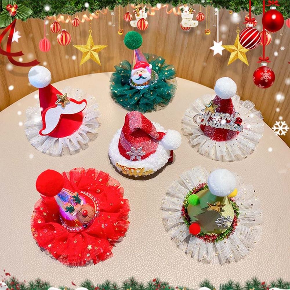 Süße Stern Weihnachten Haarspa – Santa Hat Plush Bewertung und Preis