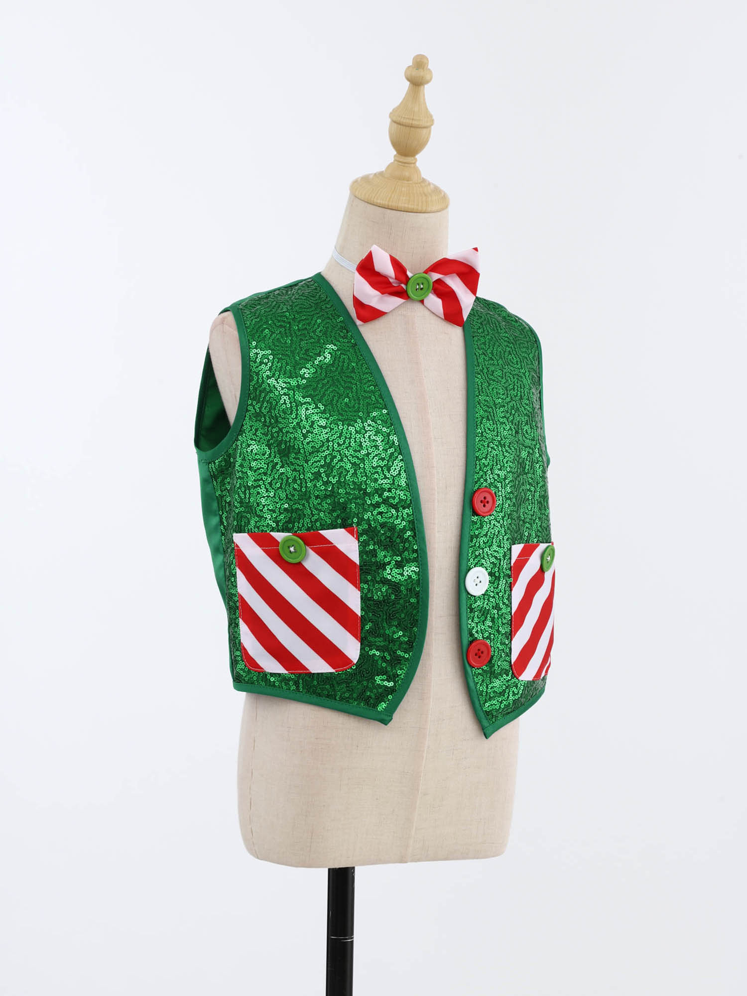 Jungen Weihnachten Pailletten  – Elf Costume Christmas Bewertung und Preis