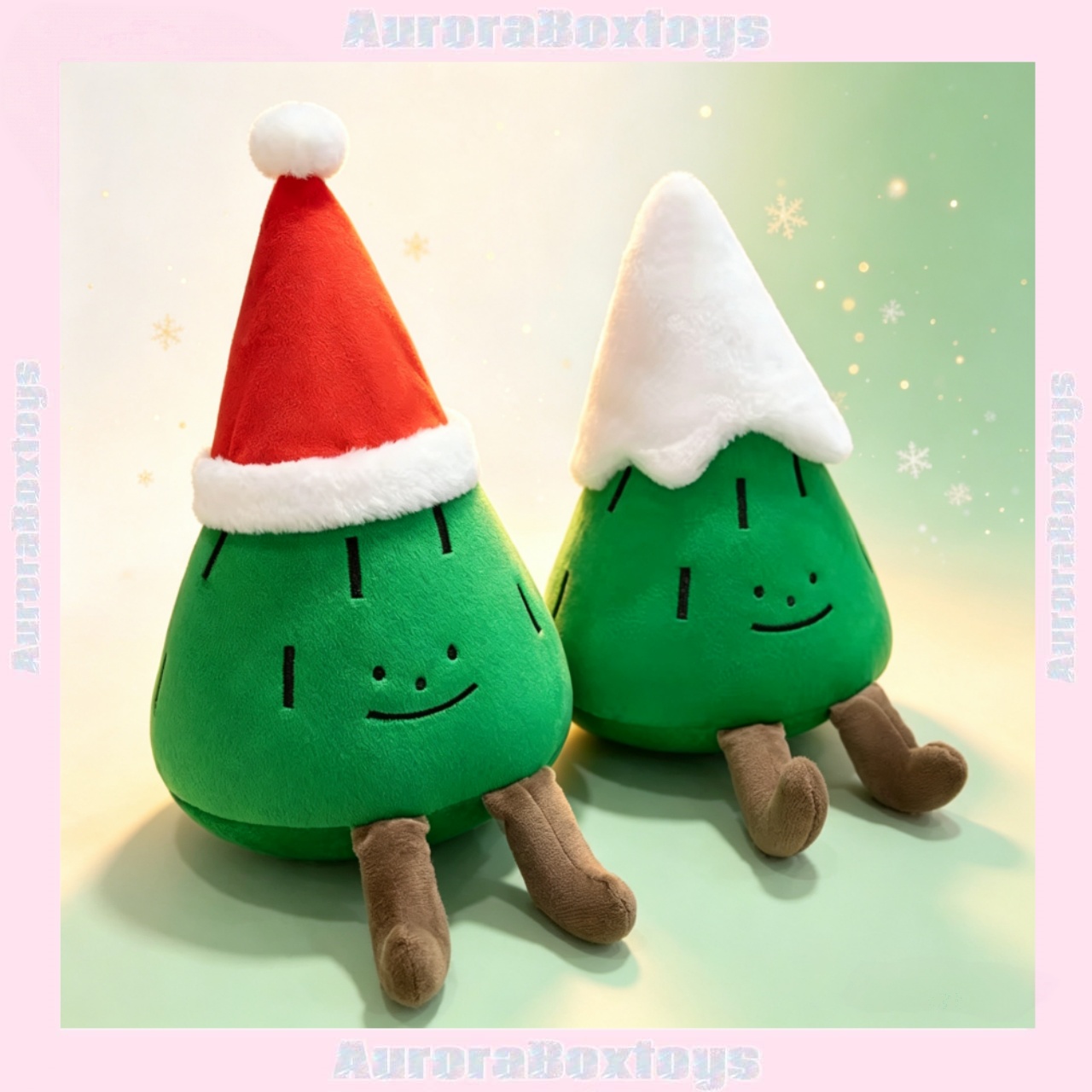 2026 Cartoon-Weihnachtsbaum-Pl – Santa Hat Plush Bewertung und Preis