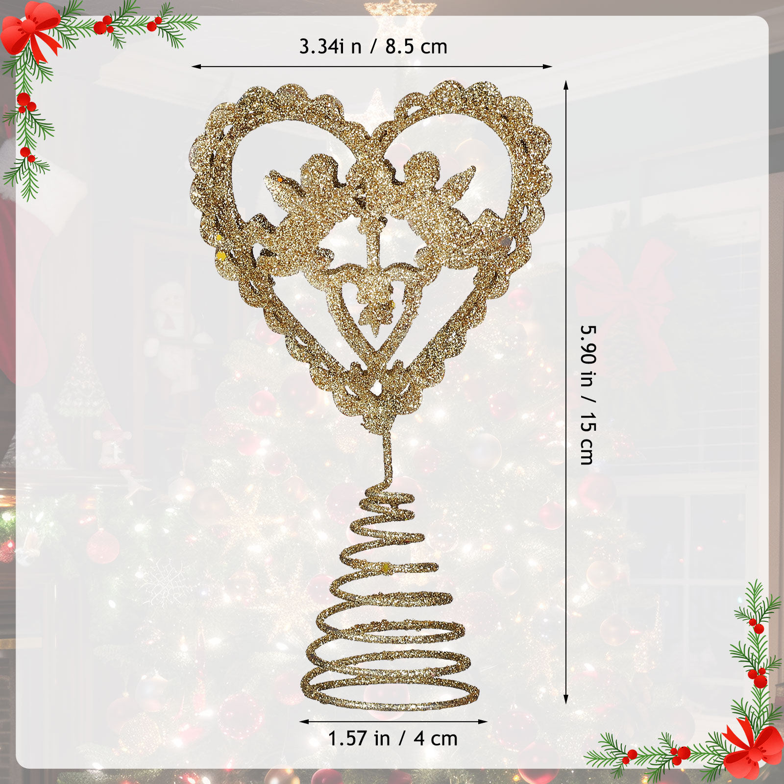 1 Stück Weihnachtsbaum-Sternsp – Star Tree Topper Bewertung und Preis