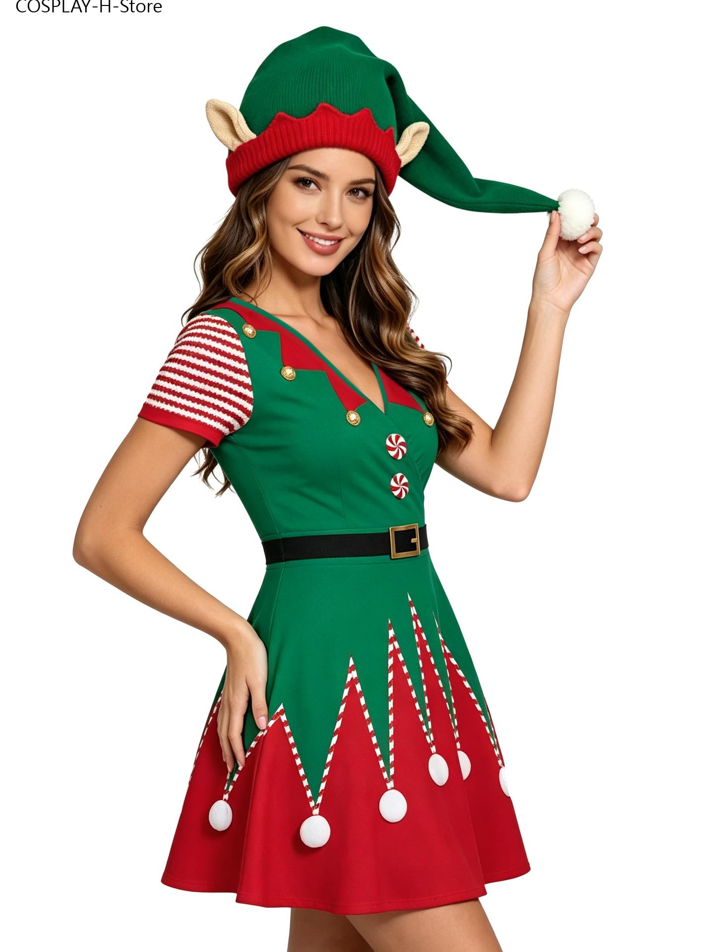 Weihnachts-Elfenkleid für Dame – Elf Costume Christmas Bewertung und Preis